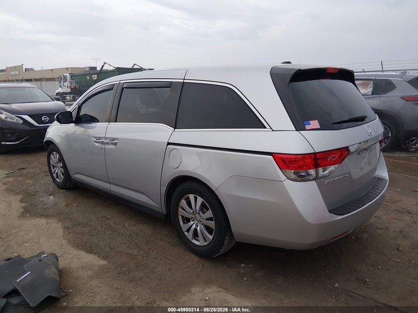 Vin: 5fnrl5h62eb068300, lot: 46449528, honda odyssey ex-l 20143