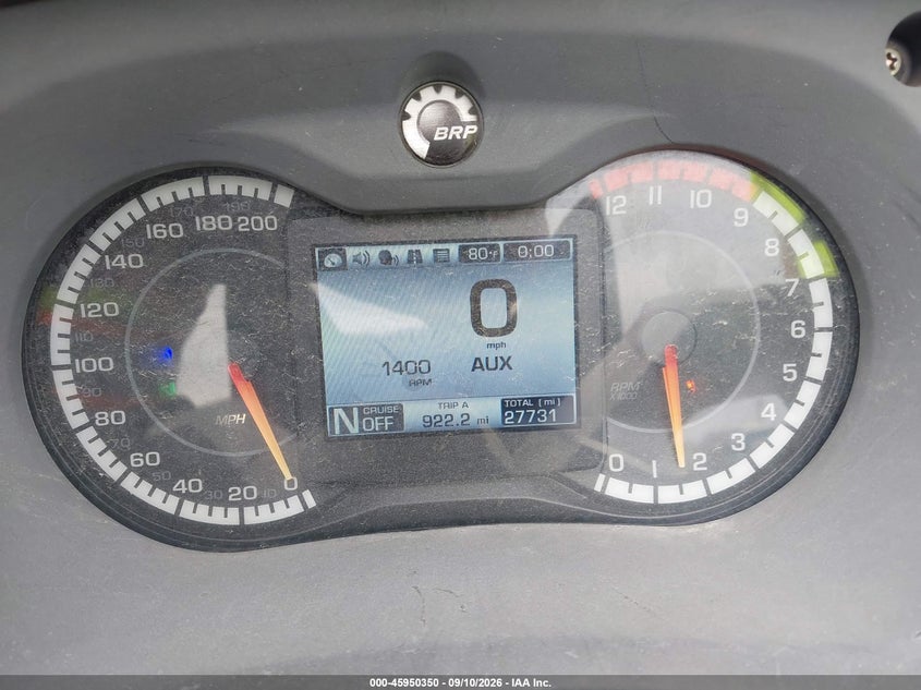 2010 CAN-AM SPYDER ROADSTER auction photo 7