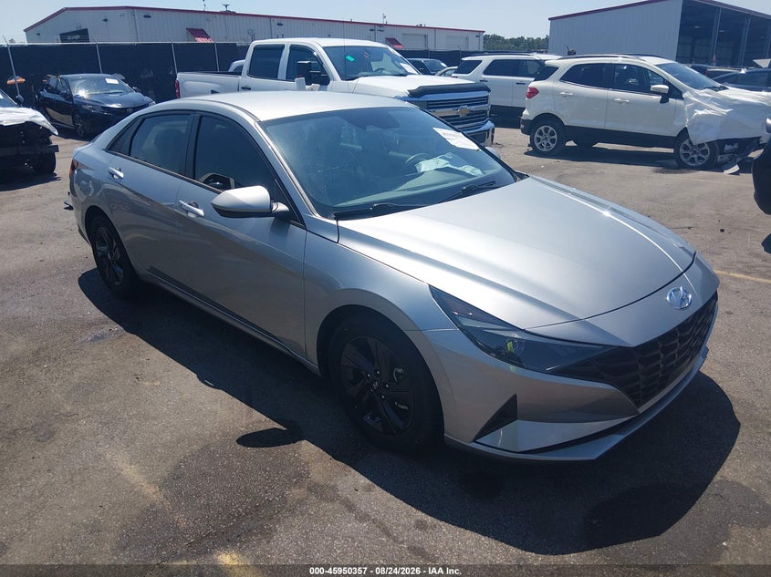2022 Hyundai Elantra Sel, Левый перёд, IAAI, VIN 5NPLS4AG3NH068538