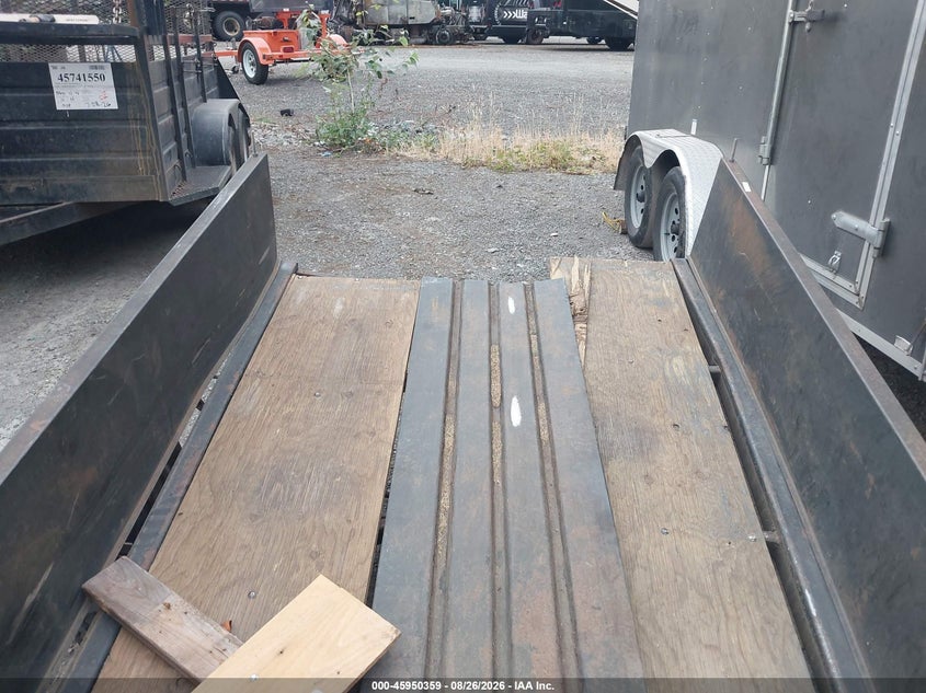 2002 SNOWBEAR UTILITY TRAILER auction photo 8