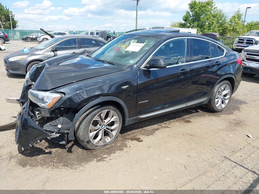 2018 BMW X4, Front End, IAAI, VIN 5UXXW3C55J0T81902 — photo 2
