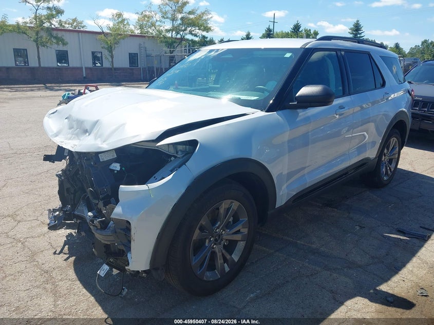 2026 Ford Explorer, Front End, IAAI, VIN 1FMUK8DH8TGB24132 — photo 2
