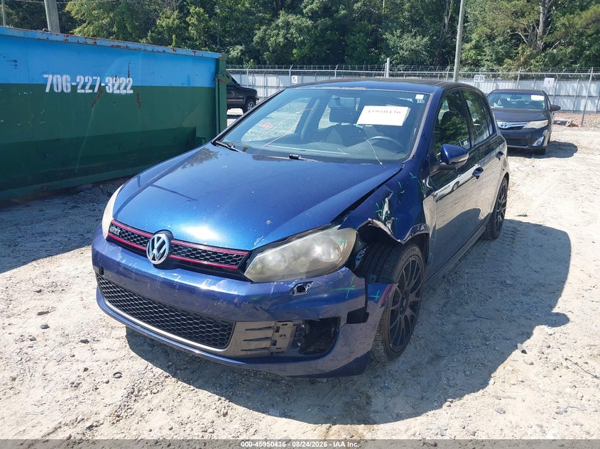 VOLKSWAGEN GTI 2012 VIN WVWHD7AJ5CW276554