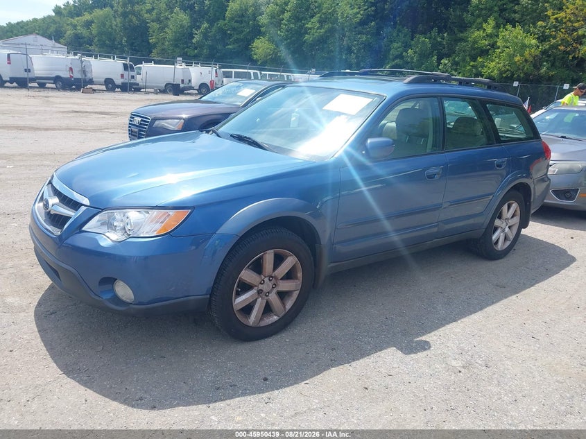 2008 Subaru Outback, Обычный износ, IAAI, VIN 4S4BP62C887345404 — фото 2