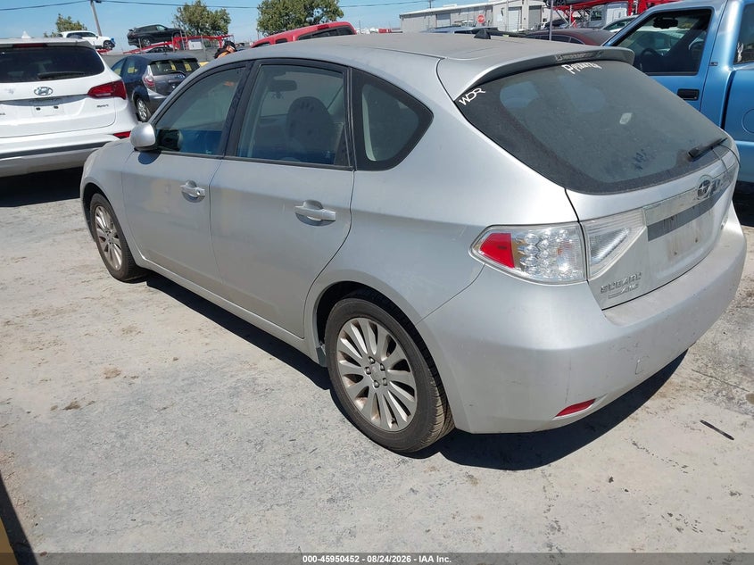 2010 SUBARU IMPREZA HATCHBACK 2.5L H-4 VVT, REGULAR , 170HP