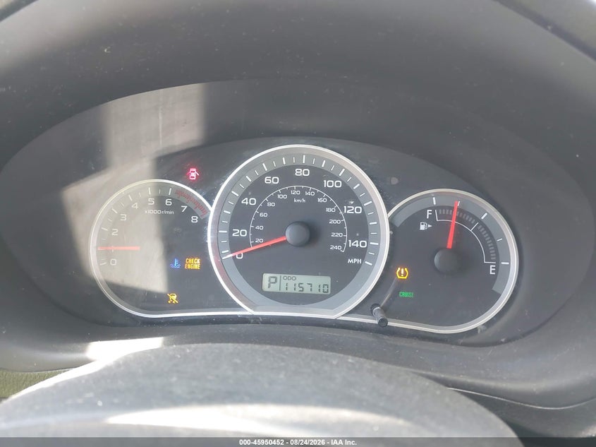 2010 SUBARU IMPREZA auction photo 7