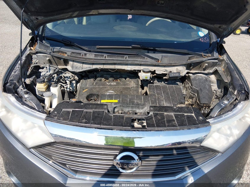 2015 NISSAN QUEST VAN 3.5L V-6 DOHC, VVT, REGULAR , 260HP