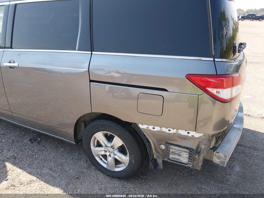 2015 NISSAN QUEST VAN 3.5L V-6 DOHC, VVT, REGULAR , 260HP