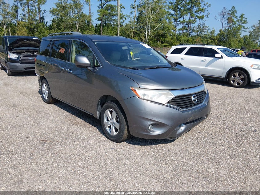 2015 NISSAN QUEST VAN 3.5L V-6 DOHC, VVT, REGULAR , 260HP