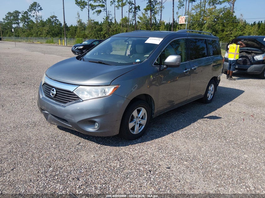 2015 NISSAN QUEST VAN 3.5L V-6 DOHC, VVT, REGULAR , 260HP
