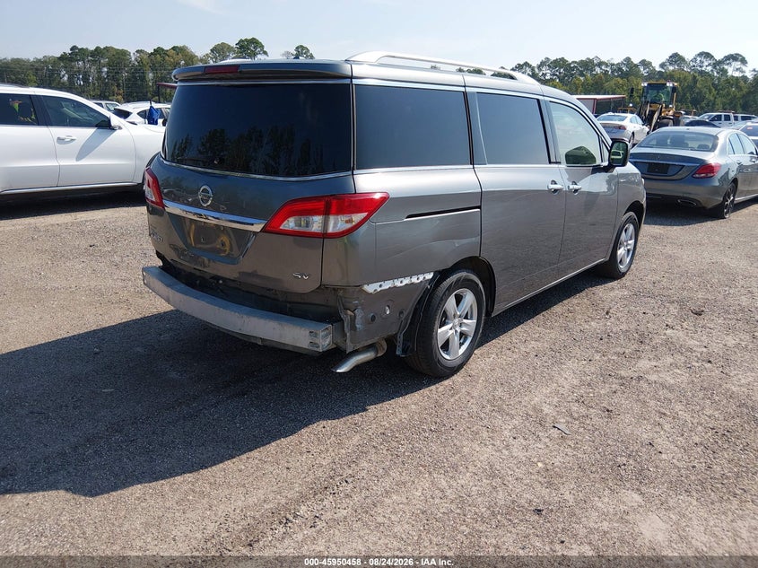 2015 NISSAN QUEST VAN 3.5L V-6 DOHC, VVT, REGULAR , 260HP