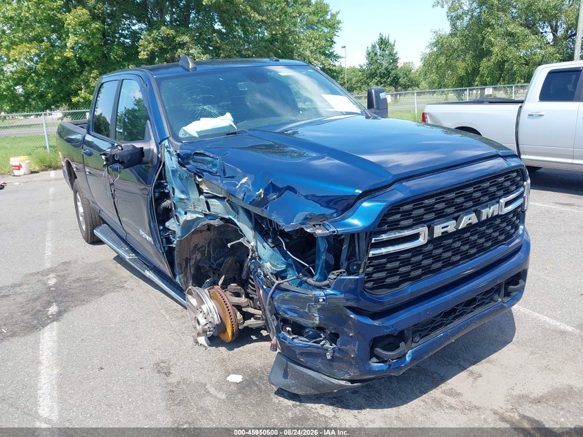 Vin: 3c6ur5dj3rg387621, lot: 46449714, ram 2500 big horn  4x4 6'4 box 20241