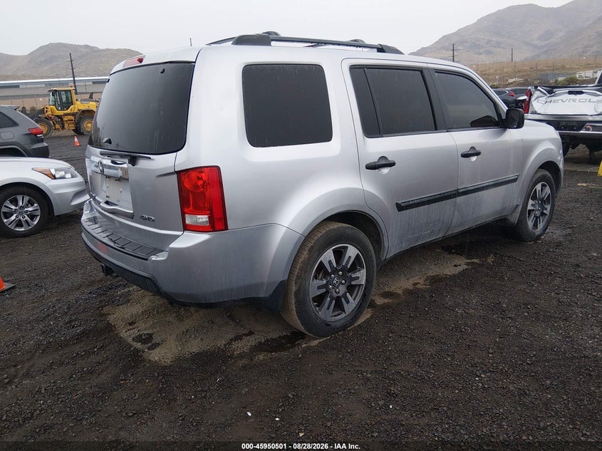 2010 HONDA PILOT auction photo 4