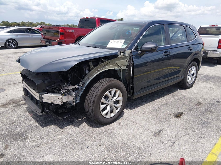 2024 Honda Cr-V Lx 2Wd, Front End, IAAI, VIN 2HKRS3H26RH328788 — photo 2