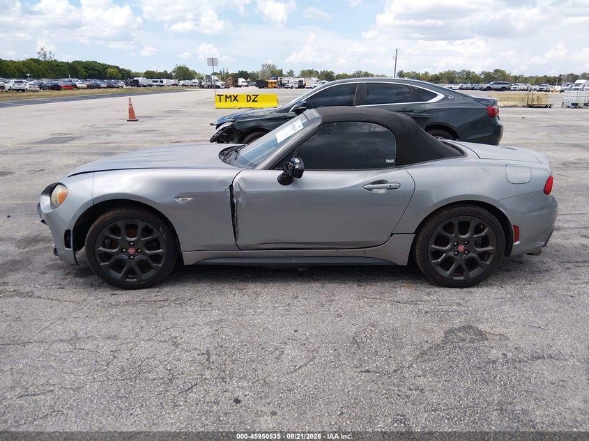 FIAT 124 SPIDER 2017 VIN JC1NFAEK2H0130441