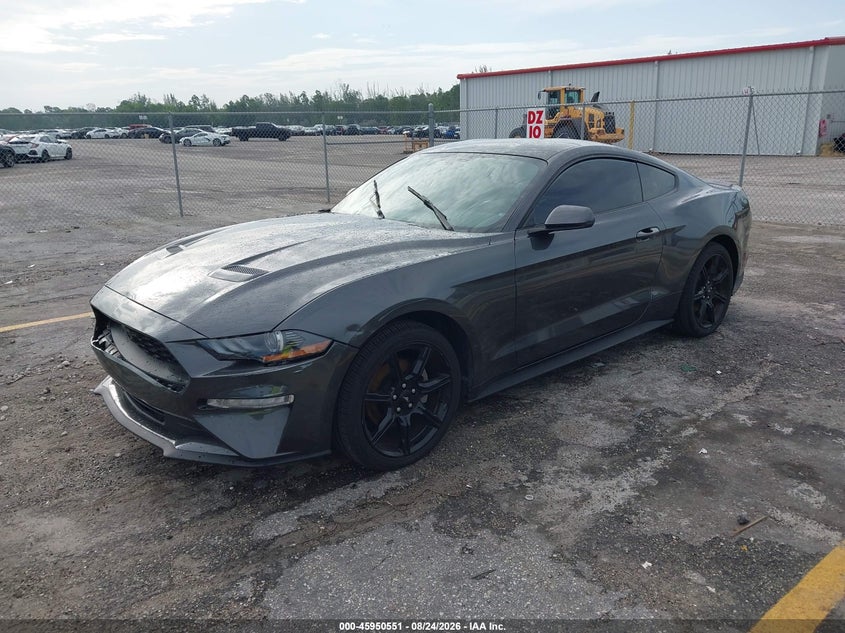 2020 Ford Mustang, Front End, IAAI, VIN 1FA6P8TH7L5187255 — photo 2