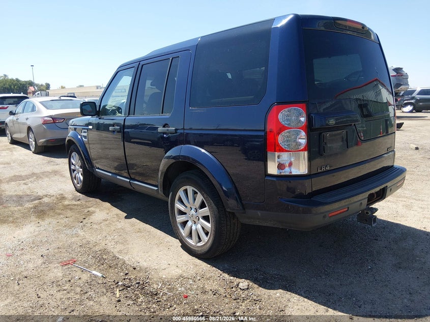2013 LAND ROVER LR4 auction photo 3