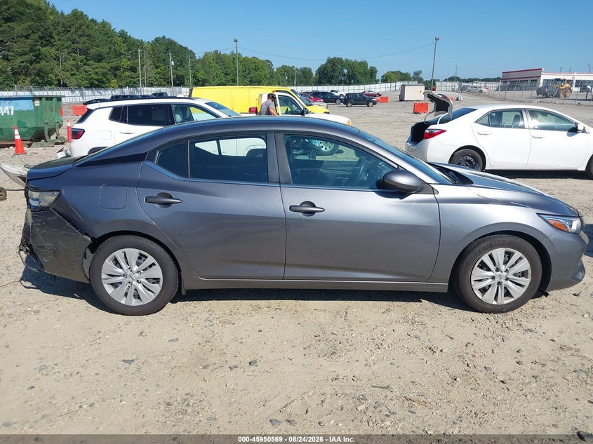 NISSAN SENTRA 2022 VIN 3N1AB8BV2NY277500