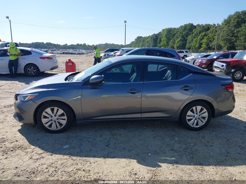 NISSAN SENTRA 2022 VIN 3N1AB8BV2NY277500