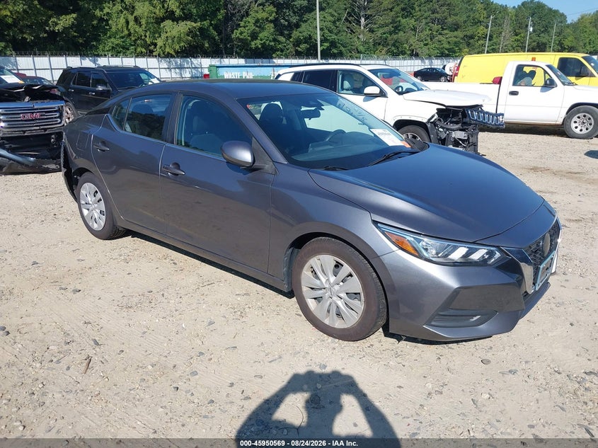 NISSAN SENTRA 2022 VIN 3N1AB8BV2NY277500