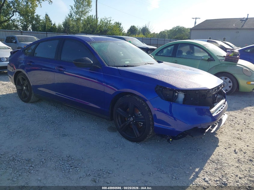 Vin: 1hgcy2f79sa084453, lot: 46449800, honda accord hybrid sport-l 20251