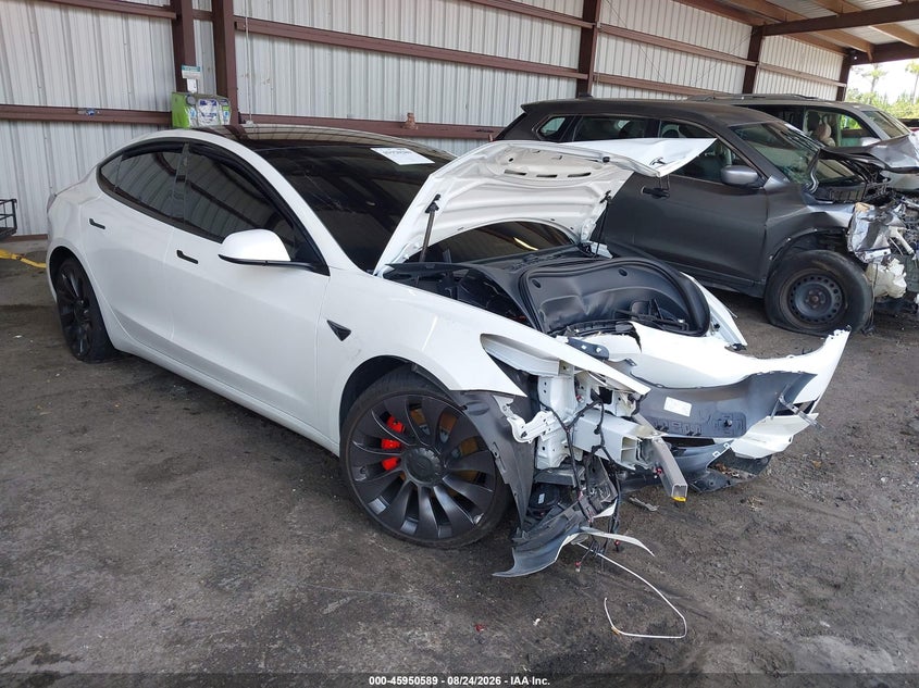 2021 TESLA MODEL 3 auction photo 1