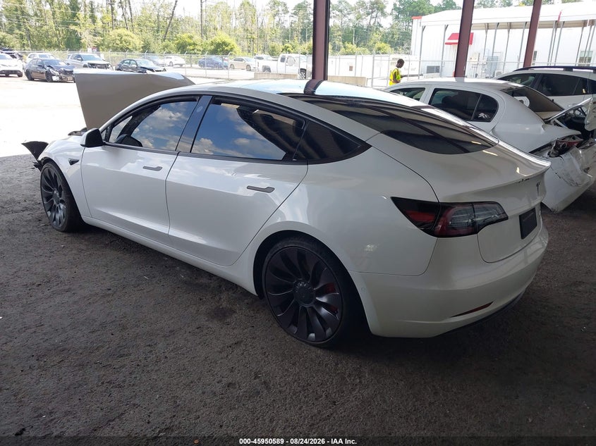 2021 TESLA MODEL 3 auction photo 3