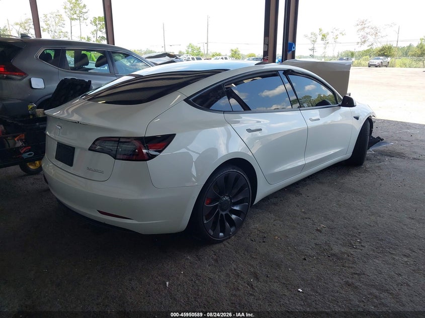 2021 TESLA MODEL 3 auction photo 4