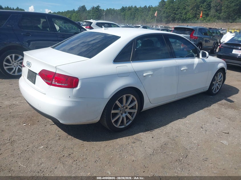 AUDI A4 2011 VIN WAUFFAFL3BN055755