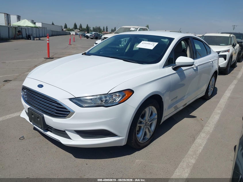 2018 FORD FUSION HYBRID auction photo 2