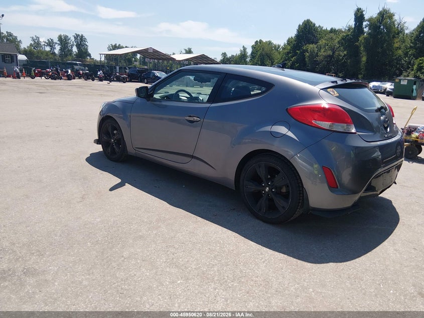2013 HYUNDAI VELOSTER HATCHBACK 1.6L I-4 DI, DOHC, VVT, 132HP