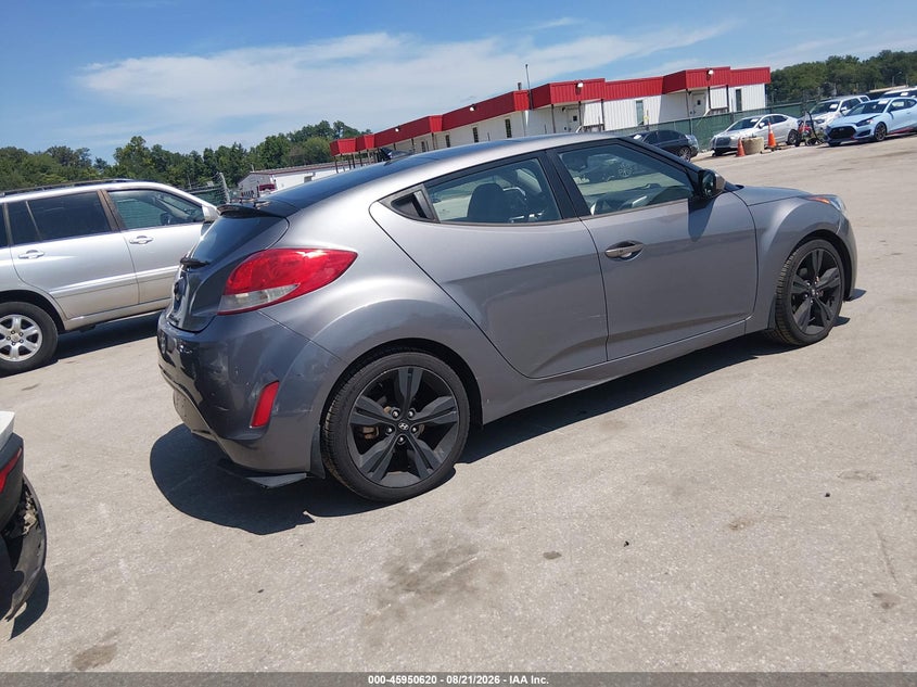 2013 HYUNDAI VELOSTER HATCHBACK 1.6L I-4 DI, DOHC, VVT, 132HP