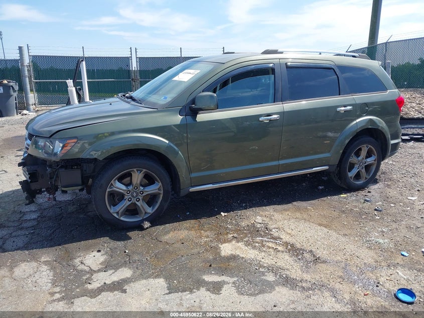 2017 Dodge Journey, Front End, IAAI, VIN 3C4PDCGG0HT536744 — photo 2