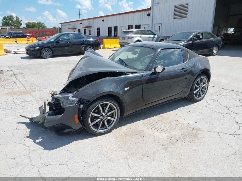 Vin: jm1ndam70p0550879, lot: 46449848, mazda mx-5 miata rf grand touring 20232
