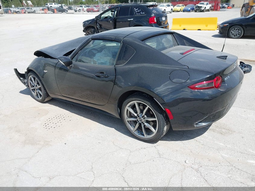 Vin: jm1ndam70p0550879, lot: 46449848, mazda mx-5 miata rf grand touring 20233