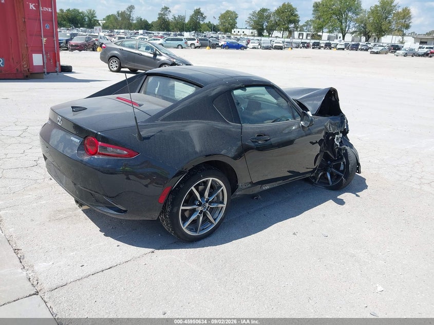 Vin: jm1ndam70p0550879, lot: 46449848, mazda mx-5 miata rf grand touring 20234
