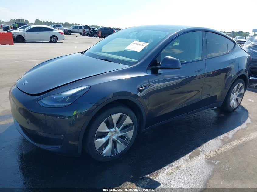 Vin: 7saygdeexra264237, lot: 46449850, tesla model y long range dual motor all-wheel drive 20242