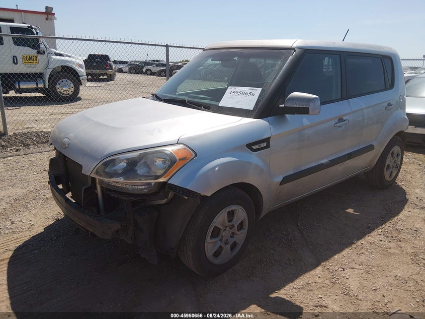 2013 Kia Soul, Front End, IAAI, VIN KNDJT2A52D7496918 — photo 2