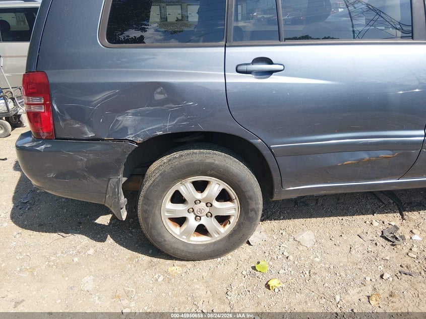 TOYOTA HIGHLANDER 2003 VIN JTEHF21A130120524