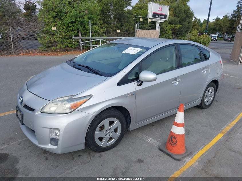 TOYOTA PRIUS 2010 VIN JTDKN3DU8A0026193