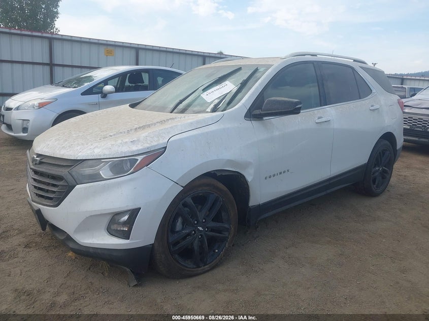 2020 Chevrolet Equinox, Right Side, IAAI, VIN 3GNAXUEV4LS720451 — photo 2
