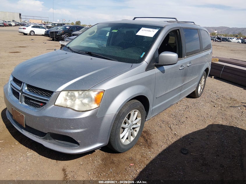 2014 Dodge Caravan, Обычный износ, IAAI, VIN 2C4RDGCG5ER320067 — фото 2