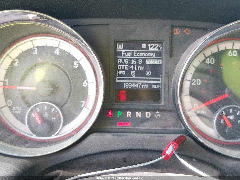 DODGE GRAND CARAVAN 2014 VIN 2C4RDGCG5ER320067