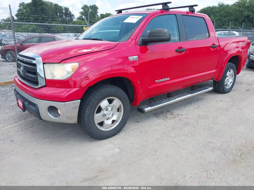 2011 Toyota Tundra, Механіка, IAAI, VIN 5TFDW5F19BX160076 — фото 2
