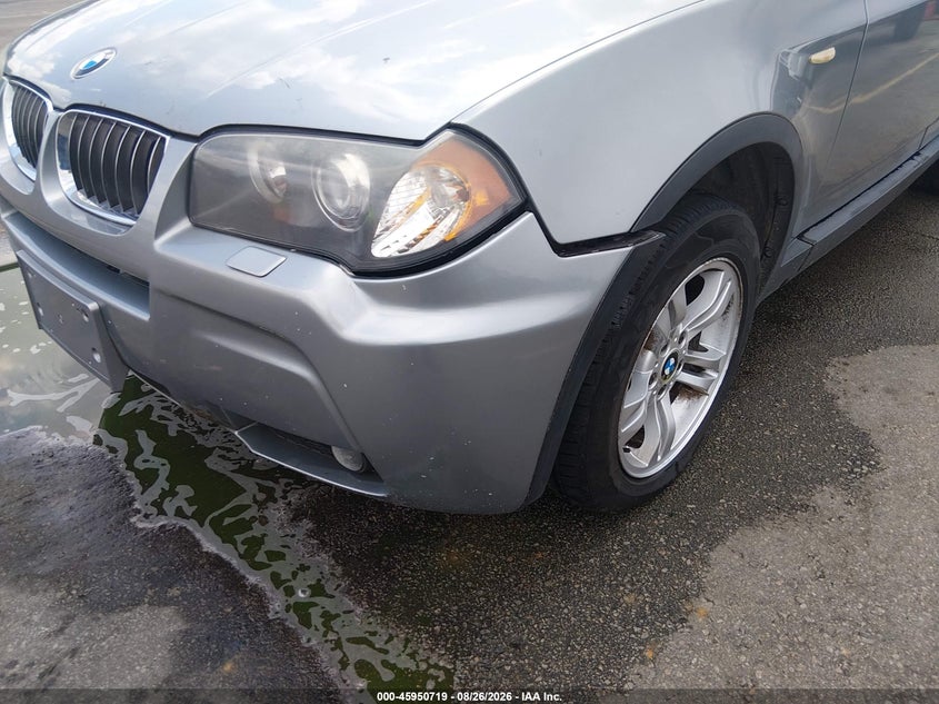 BMW X3 2006 VIN WBXPA93436WD26546