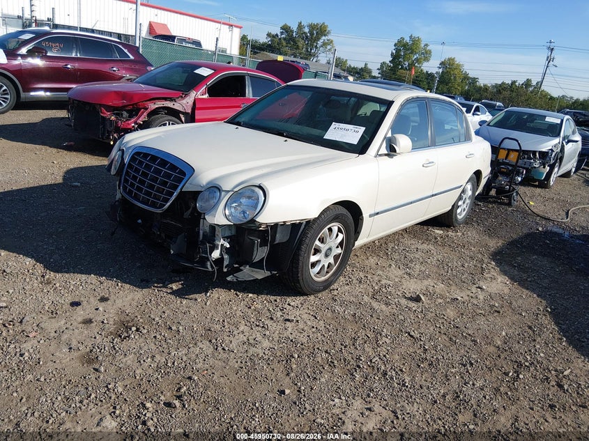 2005 Kia Amanti, Front End, IAAI, VIN KNALD124355068968 — photo 2