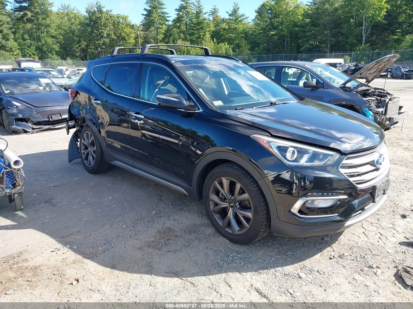 2017 Hyundai Santa Fe Sport 2.0T Ultimate, Правий бік, IAAI, VIN 5XYZWDLA0HG484890