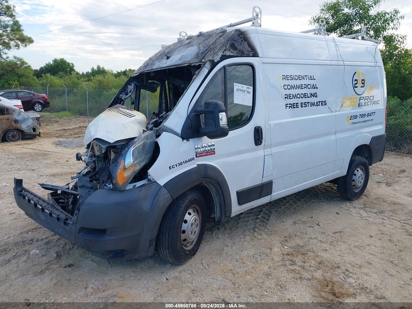 2019 RAM PROMASTER 2500 auction photo 2