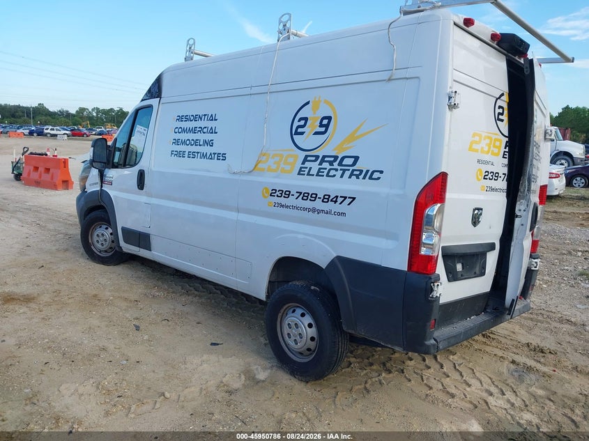 2019 RAM PROMASTER 2500 auction photo 3