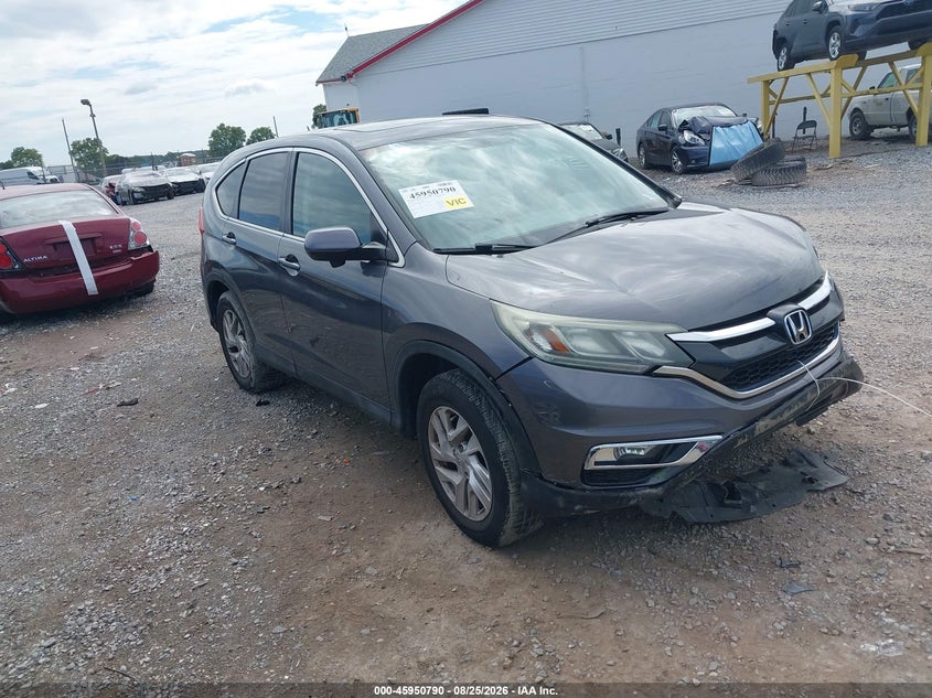 2016 Honda Cr-V Ex, Front, IAAI, VIN 2HKRM4H5XGH654097